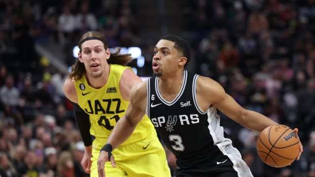 Only five players from the 2019 Draft Class have scored more points than Keldon Johnson.